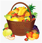 Fruit Basket Clip Art